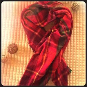 Plaid Scarve